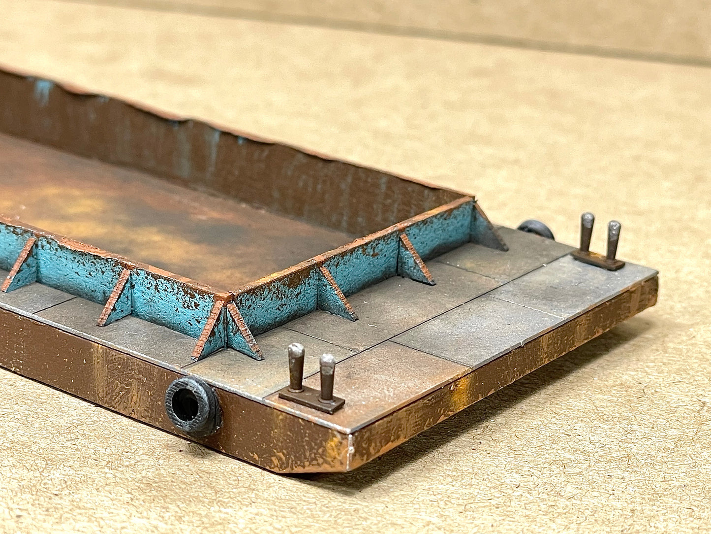 N Scale Barge