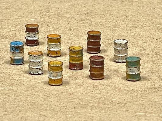 N Scale Barrels