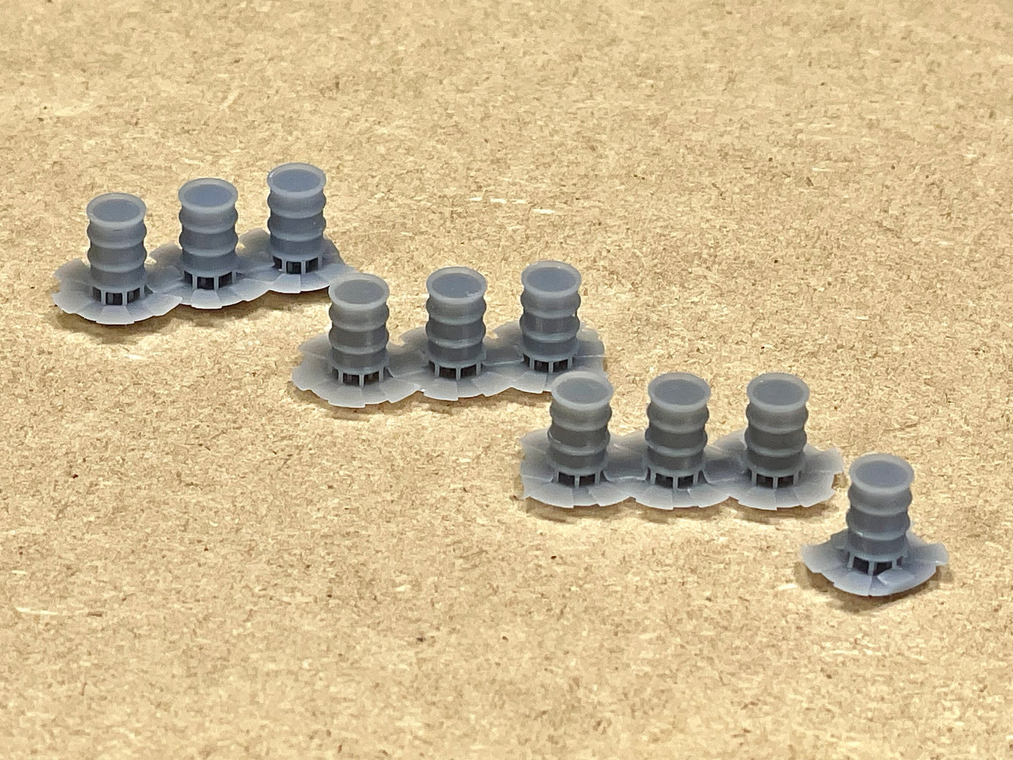 N Scale Barrels