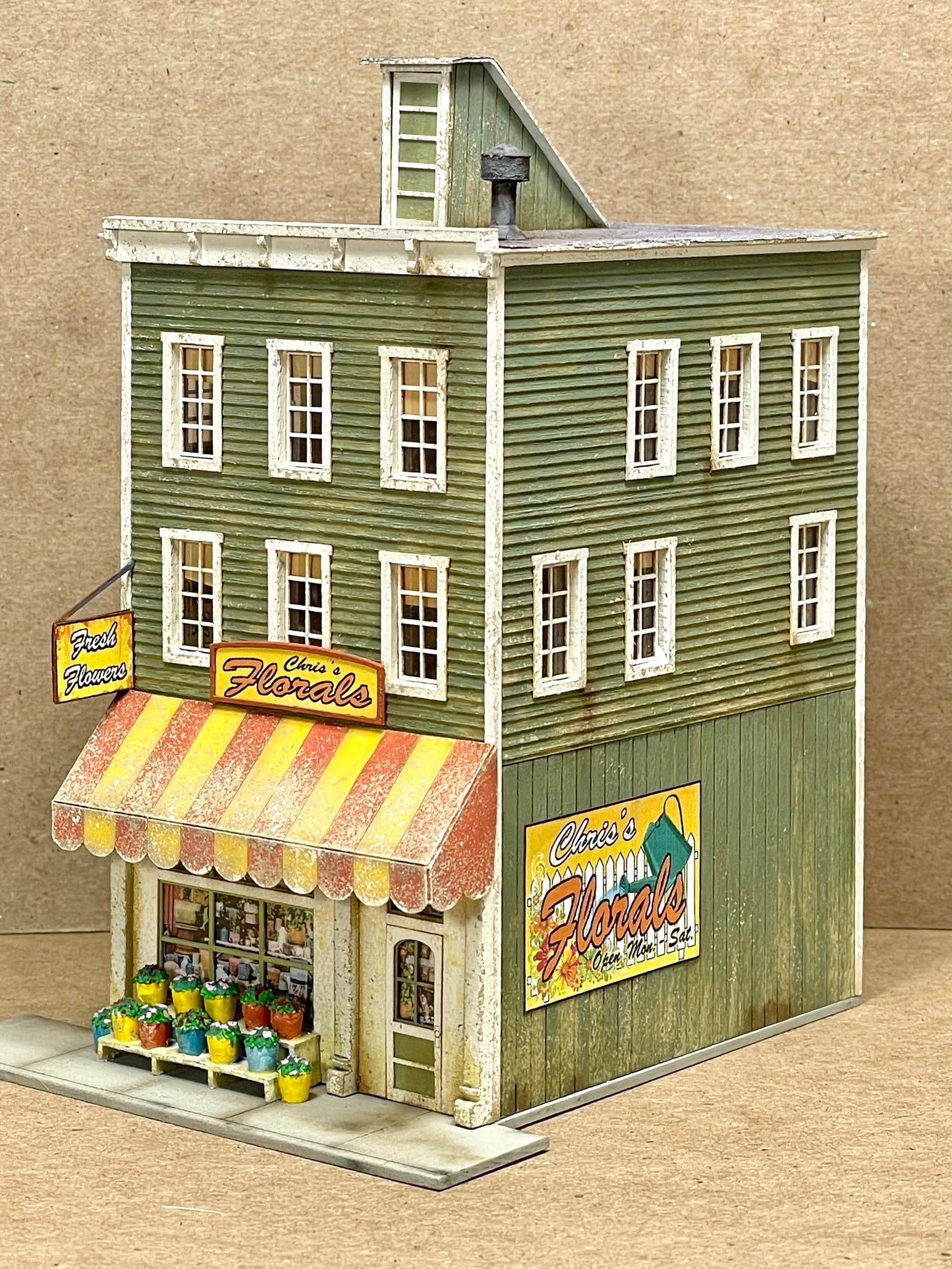 HO Scale Chris's Florals