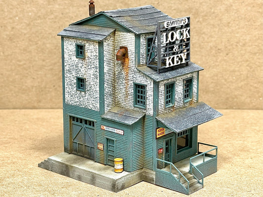 N Scale SMITH'S LOCK & KEY