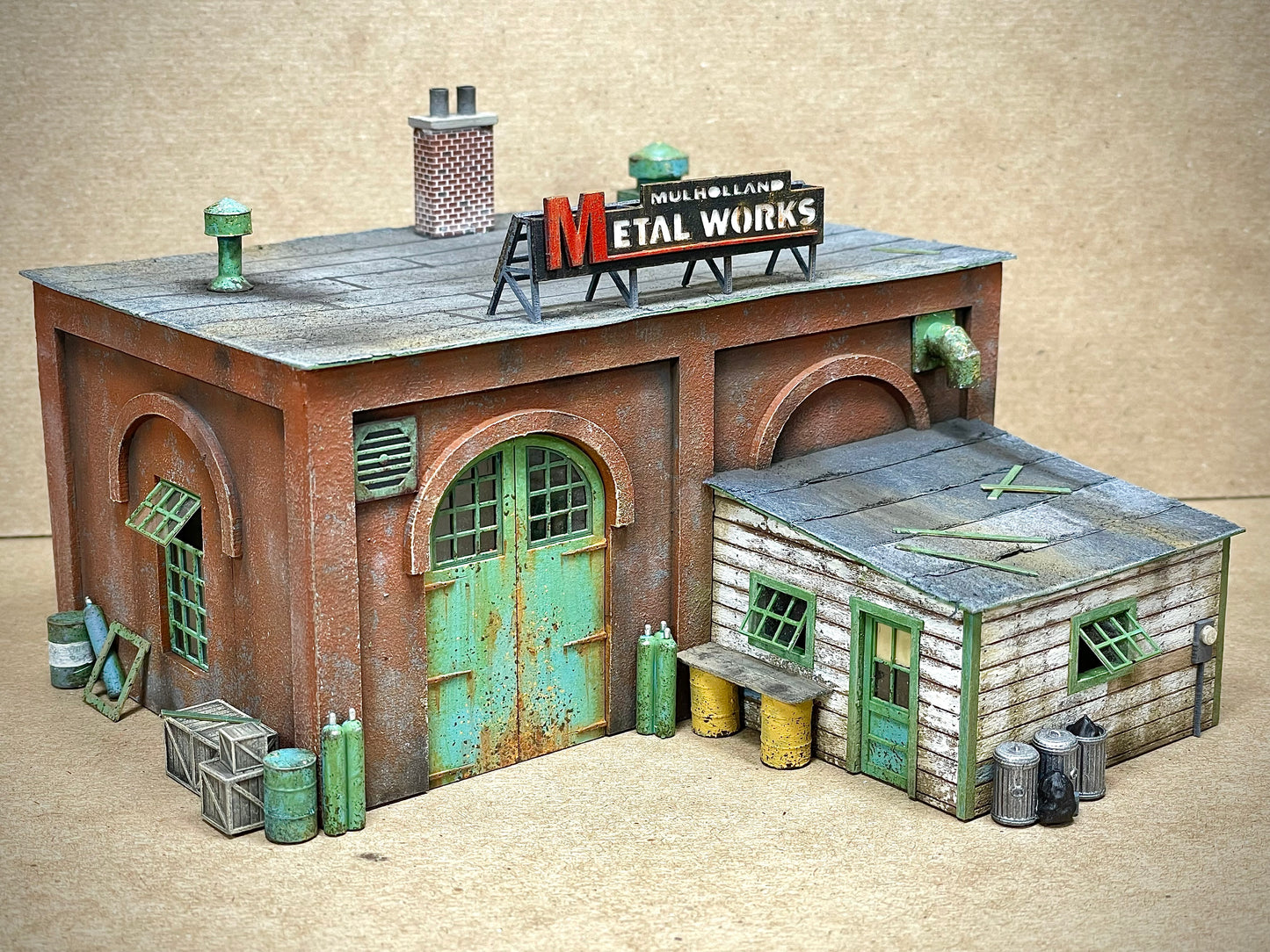 HO Scale Mulholland Metal Works