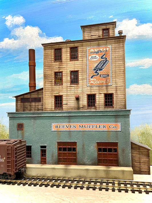 HO Scale Reeves Muffler