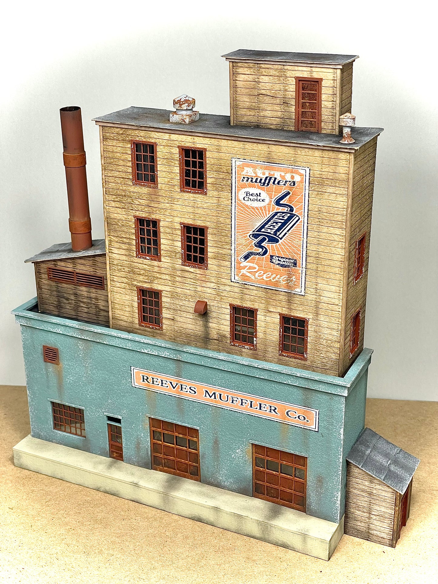 HO Scale Reeves Muffler