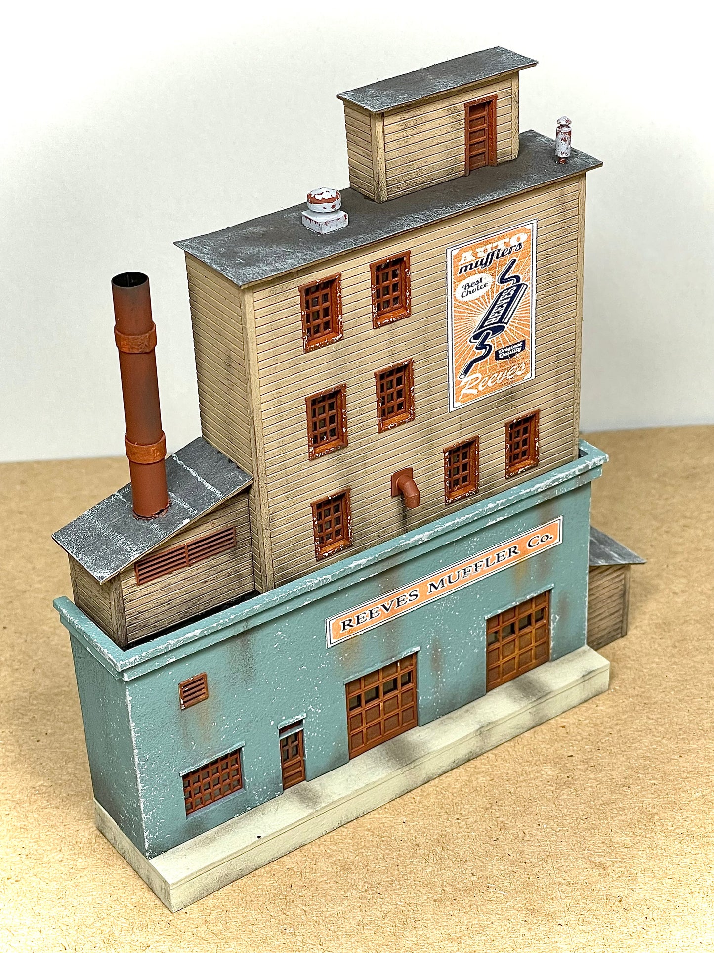 N Scale Reeves Muffler