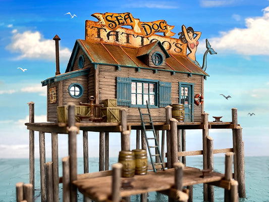 HO Scale- Sea Dog Tattoo's