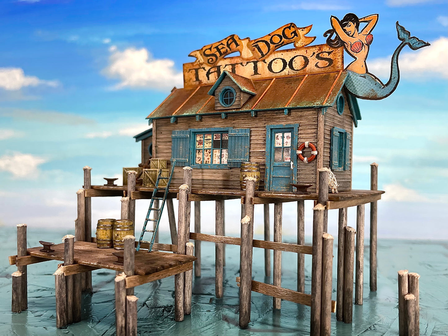 HO Scale- Sea Dog Tattoo's