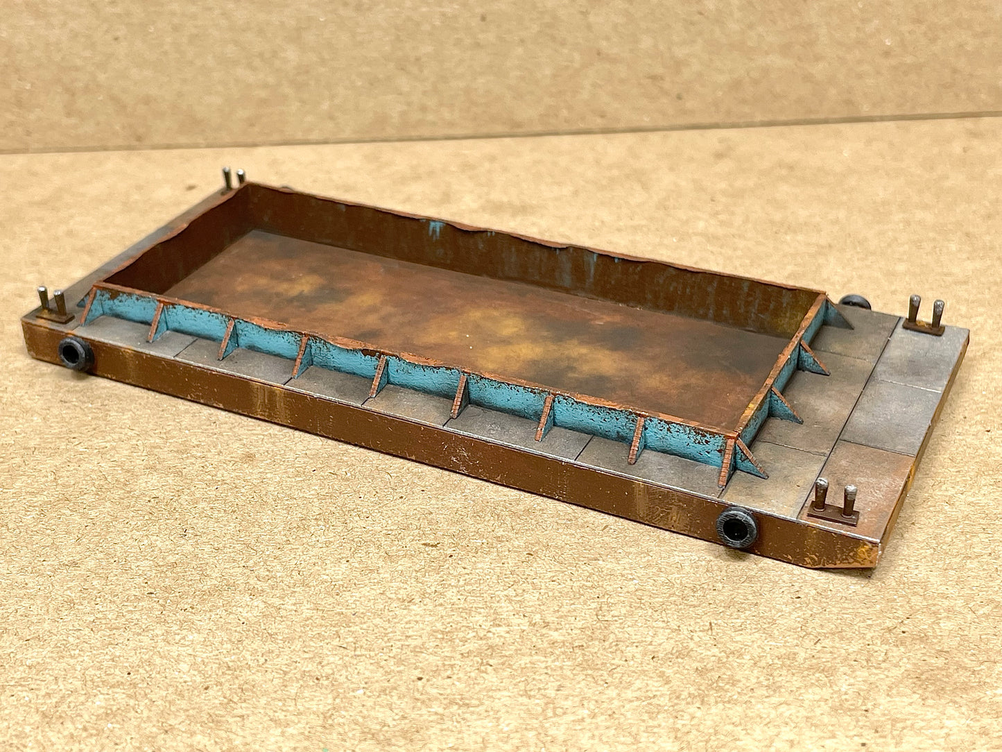 N Scale Tugboat and Barge