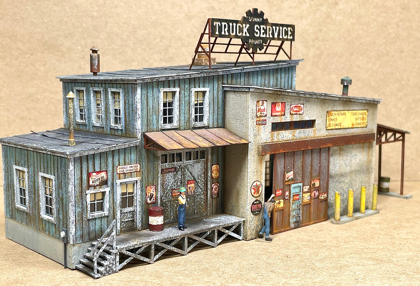 HO Scale- Sonny Pruitt Truck Service