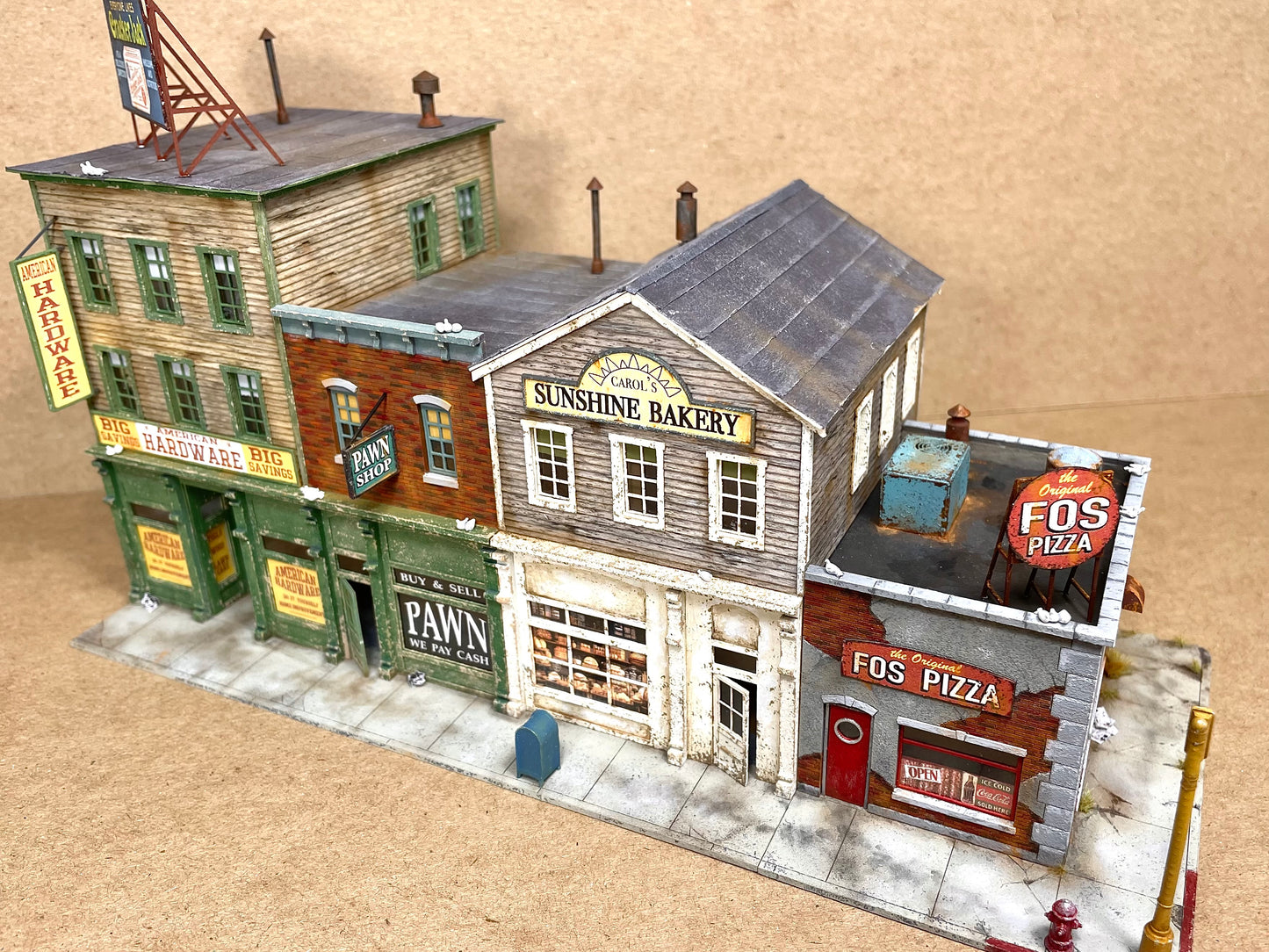 HO Scale: Year 2 Anniversary Kit- 8th Street