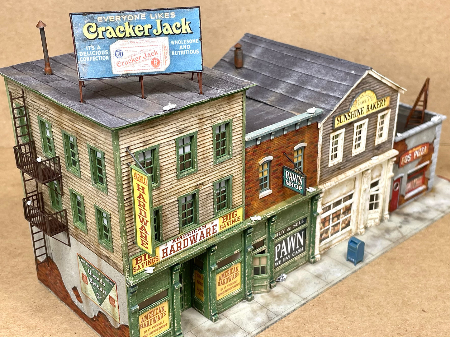 HO Scale: Year 2 Anniversary Kit- 8th Street