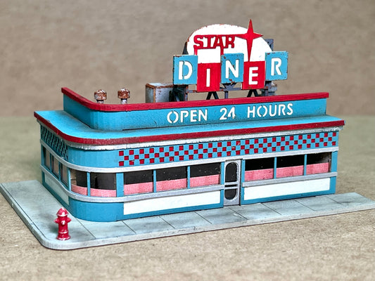 N Scale Star Diner