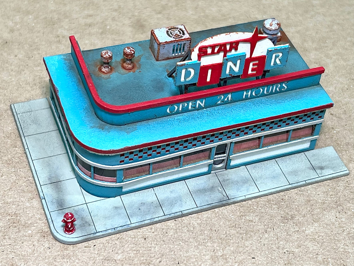 N Scale Star Diner