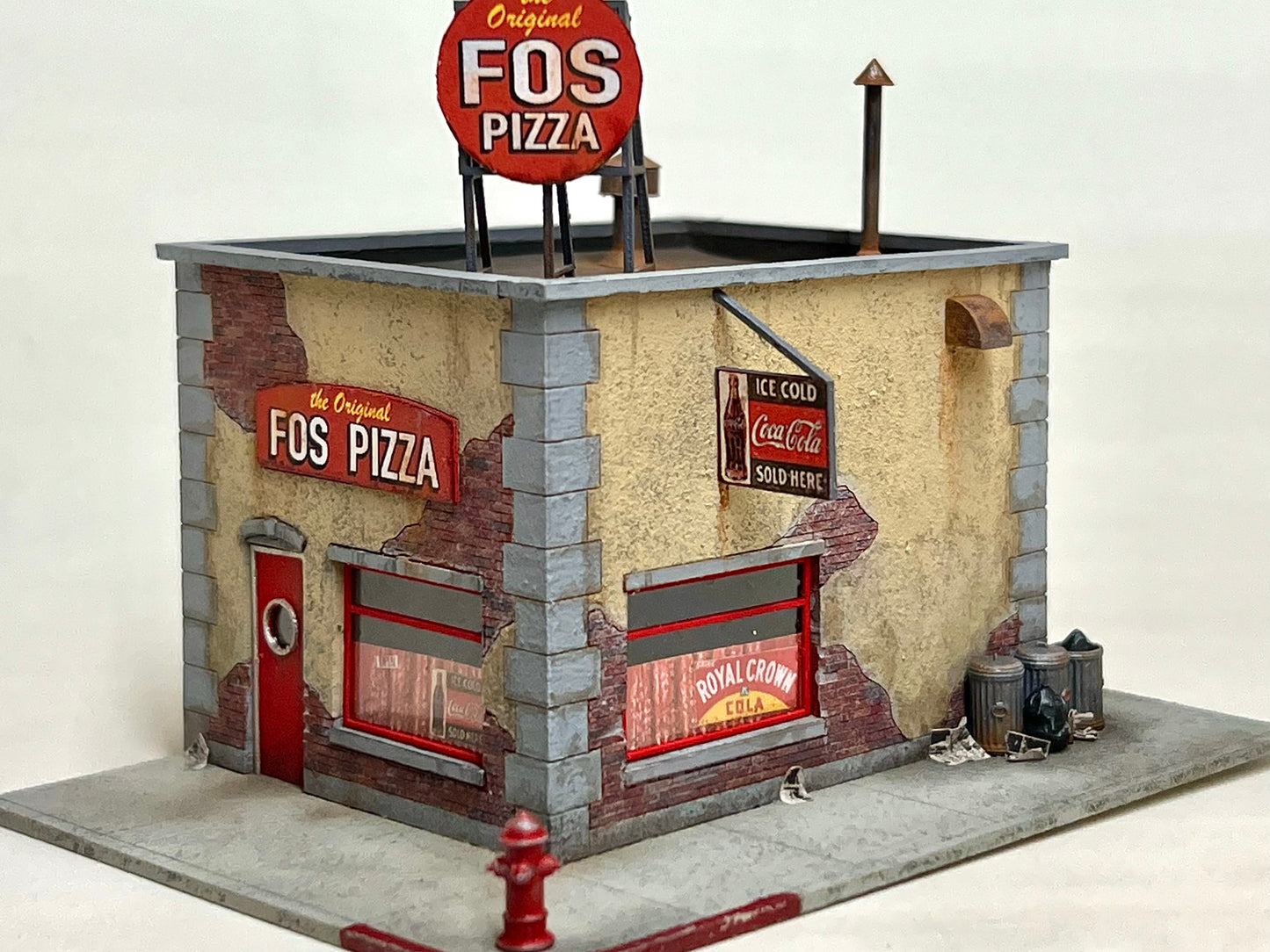 HO Scale FOS Pizza