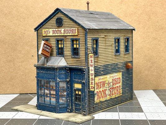 HO Scale MJ's Book Store