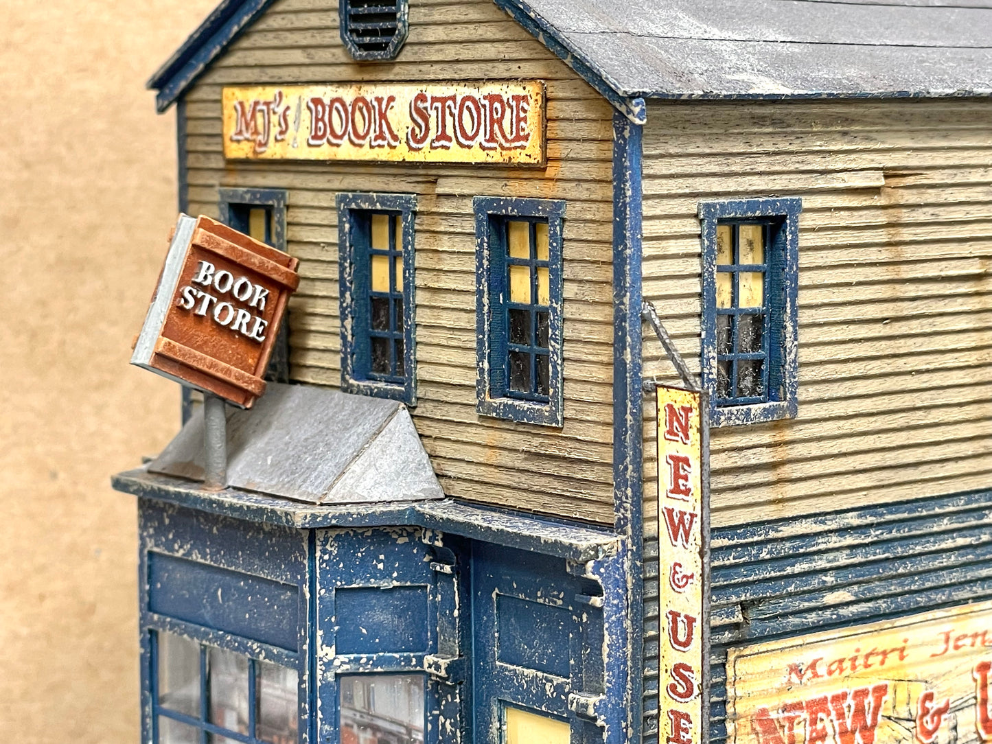 HO Scale MJ's Book Store