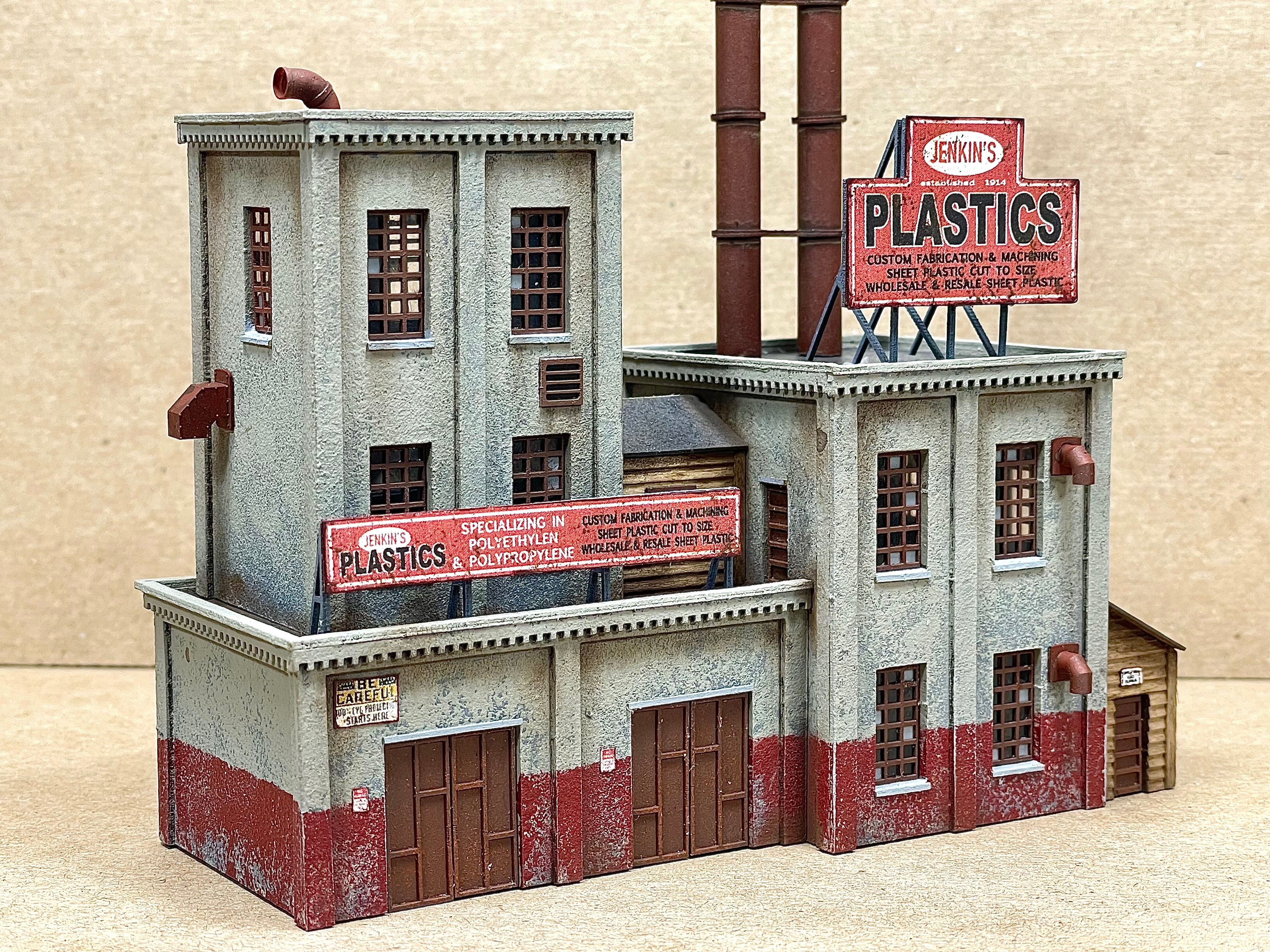 Custom package for n scale factory items