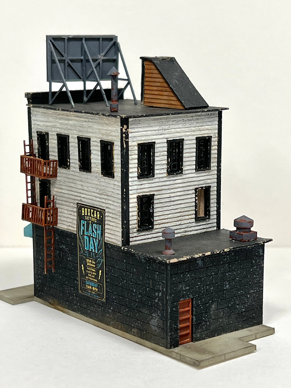 N Scale Boxcar Tattoos
