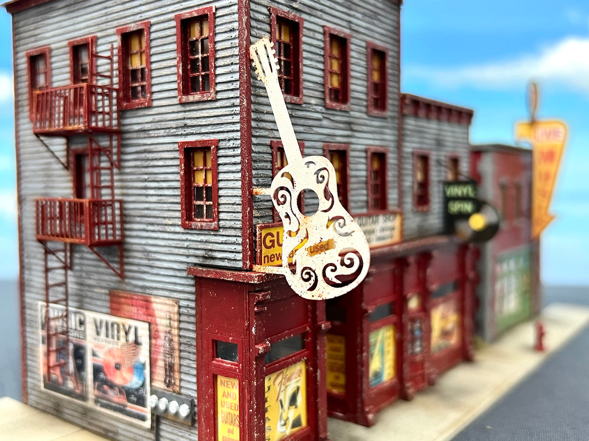 HO Scale: Year 4 Anniversary Kit- Red Music Row