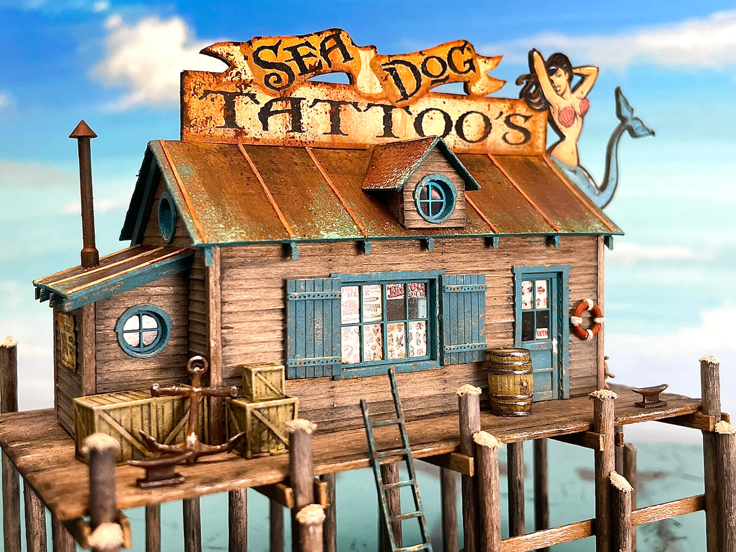 HO Scale- Sea Dog Tattoo's