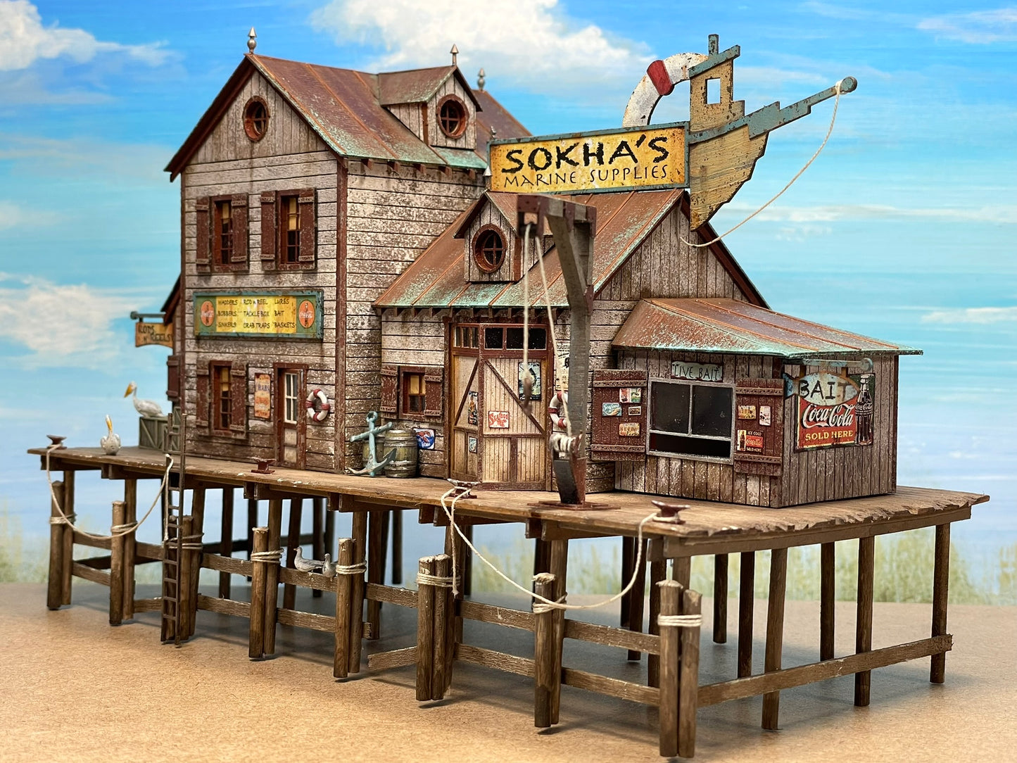 HO Scale Limited Edition- Sokha's Marine Supplies