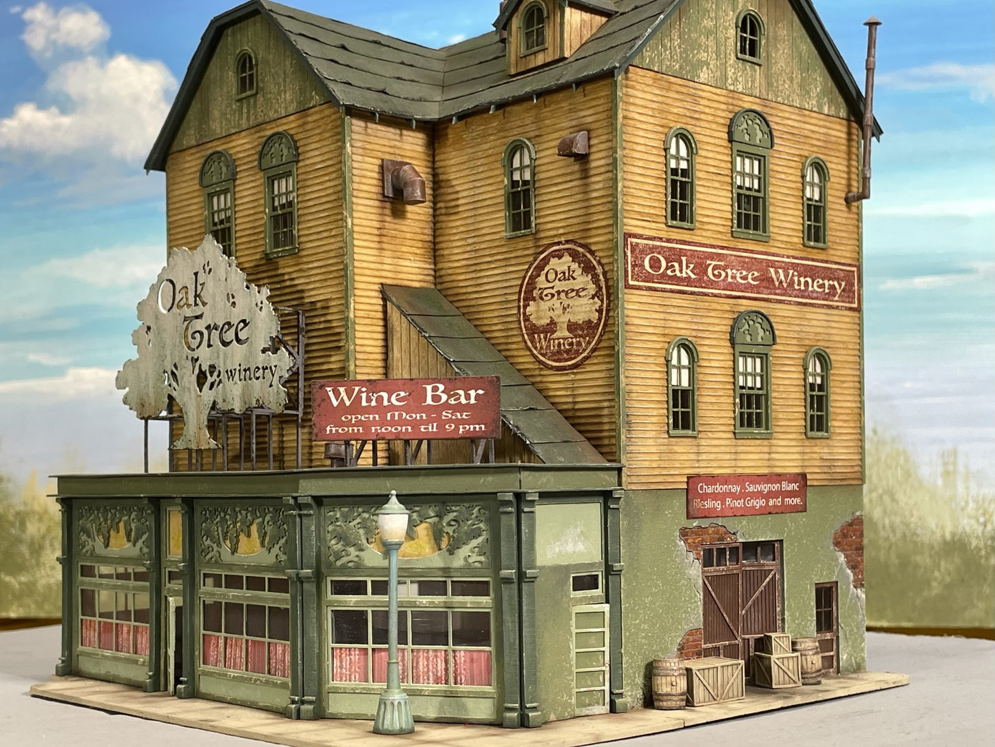 HO Scale: Year 1 Anniversary Kit- Oak Tree Winery