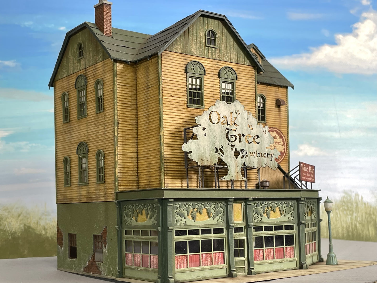 HO Scale: Year 1 Anniversary Kit- Oak Tree Winery