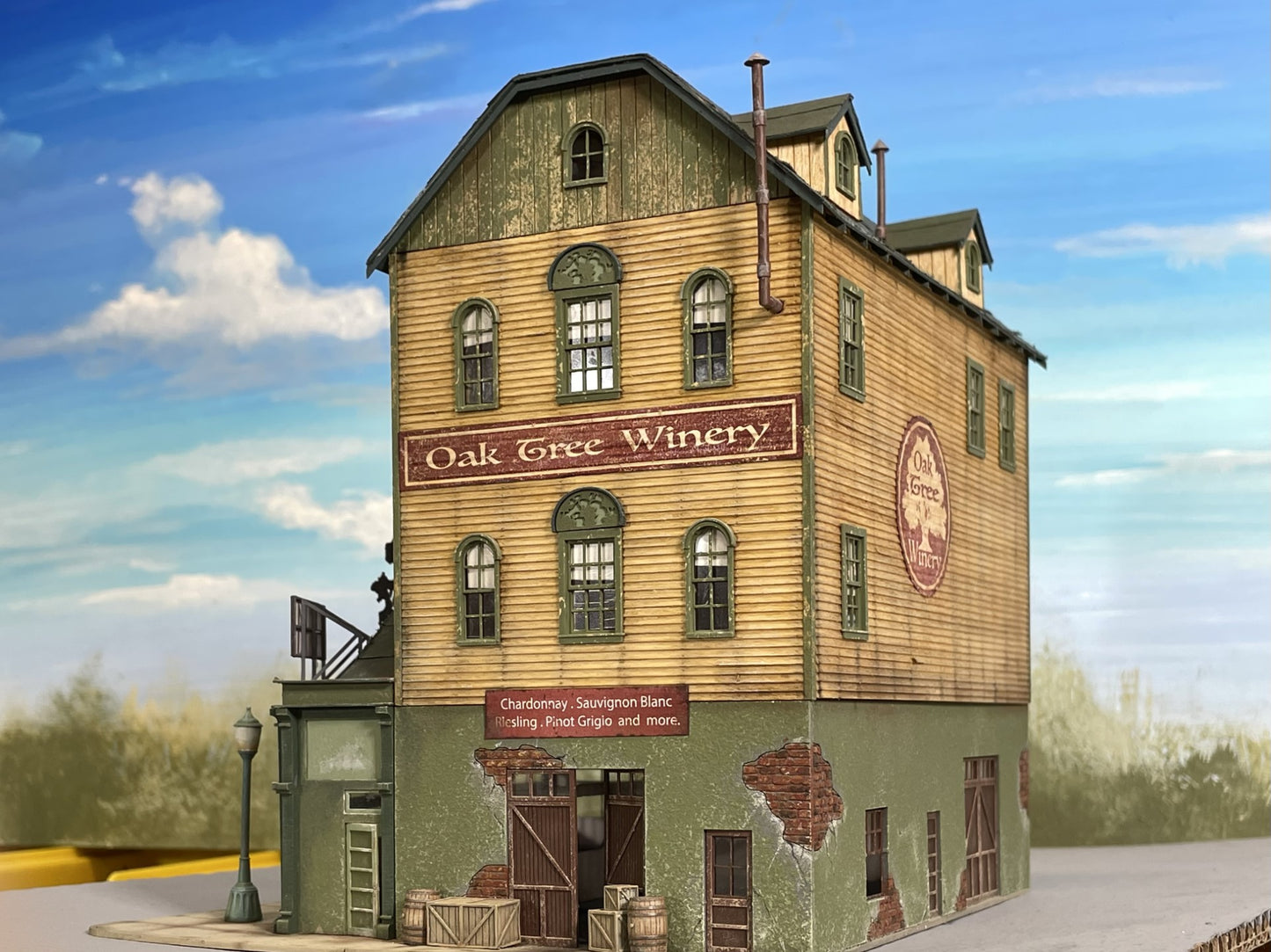 HO Scale: Year 1 Anniversary Kit- Oak Tree Winery