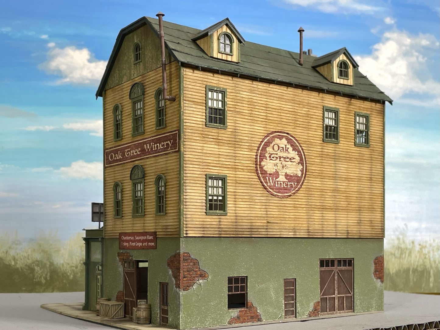 HO Scale: Year 1 Anniversary Kit- Oak Tree Winery