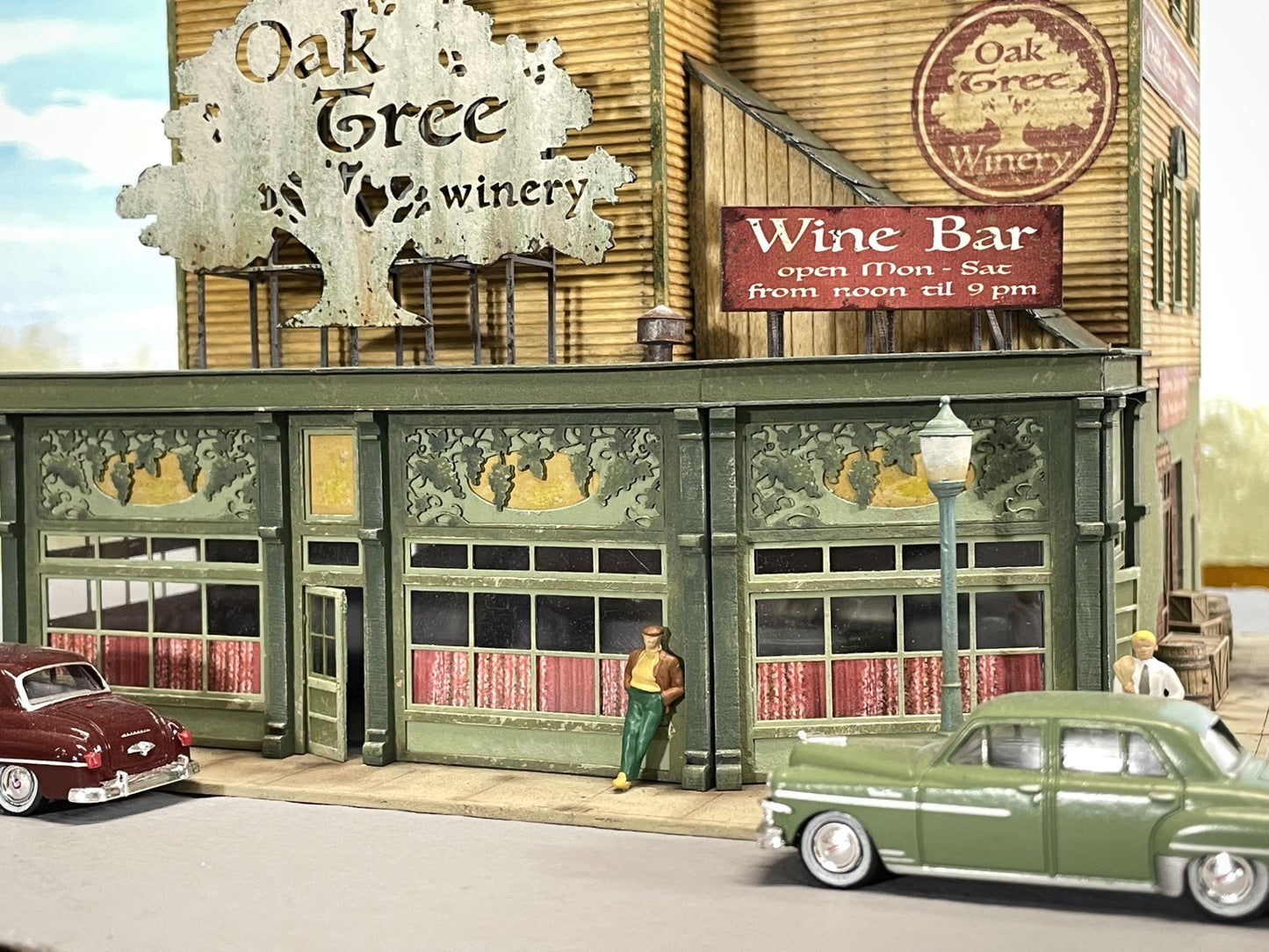 HO Scale: Year 1 Anniversary Kit- Oak Tree Winery