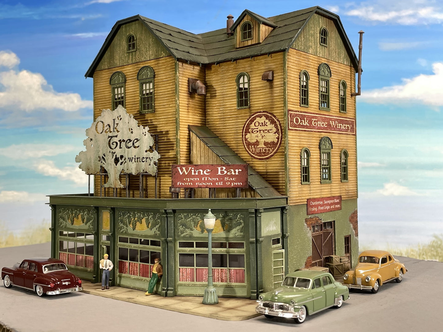 HO Scale: Year 1 Anniversary Kit- Oak Tree Winery